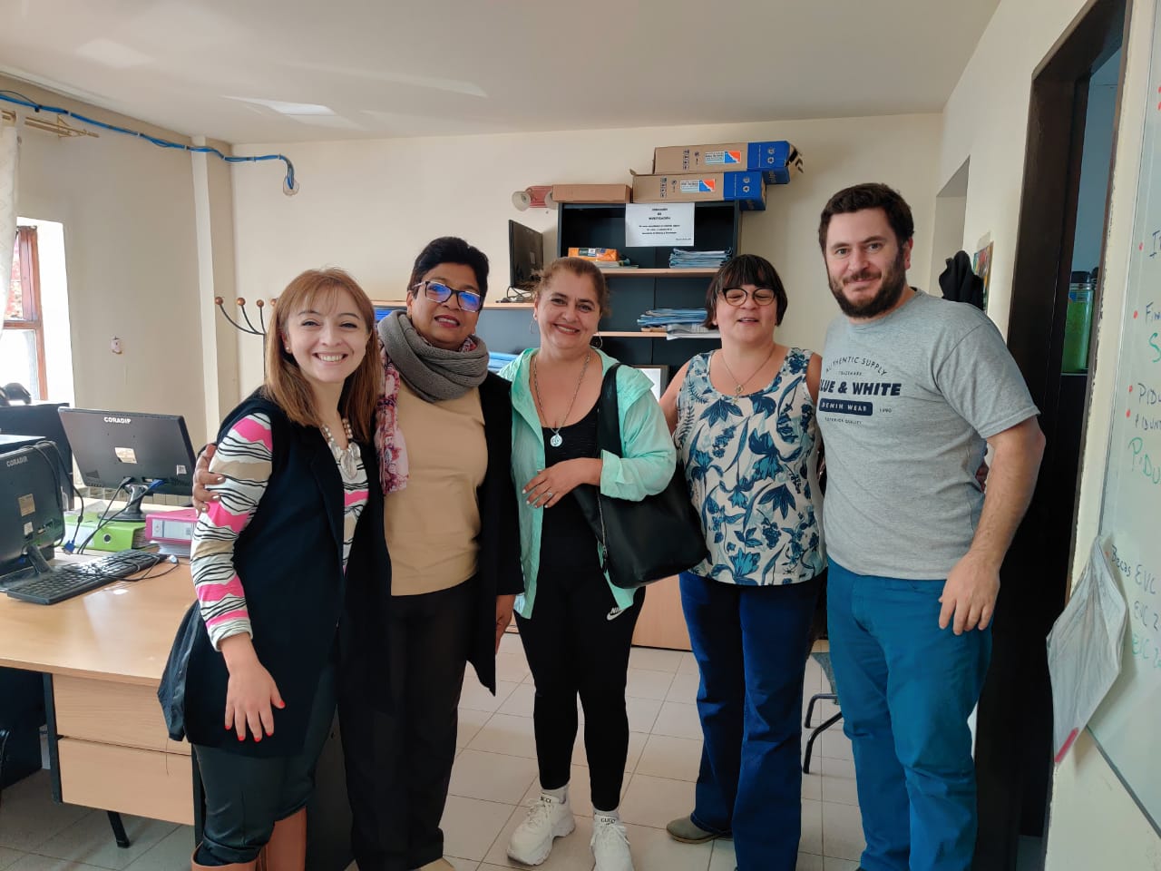 Visita a la  Universidad Nacional de Tierra de Fuego en Ushuaia Argentina